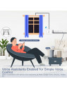 Moes "WS-V-EUC-3D-XX-MS" - Interrupteur WiFi tactile pour volet roulant - Compatible Tuya Smart Life, Google Home et Alexa