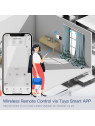 Moes "WS-V-EUC-3D-XX-MS" - Interrupteur WiFi tactile pour volet roulant - Compatible Tuya Smart Life, Google Home et Alexa