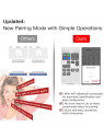 Moes "WS-Y-EUTC-N-XX-MS" - Interrupteur WiFi pour volet roulant - Compatible Tuya Smart Life, Google Home et Alexa
