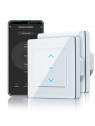 Moes "WS-Y-EUTC-N-XX-MS" - Interrupteur WiFi pour volet roulant - Compatible Tuya Smart Life, Google Home et Alexa
