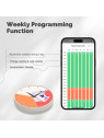 Moes "WHT-PT01-M-EN" - Thermostat WiFi programmable pour Fil Pilote + Mesure de conso - Compatible Tuya, Google et Alexa