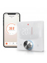 Moes "WHT-009-GC-XX-MS" - Thermostat contact sec WiFi pour chaudière - Compatible Tuya Smart Life, Google Home et Alexa
