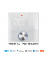 Moes "WHT-009-GC-XX-MS" - Thermostat contact sec WiFi pour chaudière - Compatible Tuya Smart Life, Google Home et Alexa