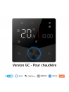 Moes "WHT-009-GC-XX-MS" - Thermostat contact sec WiFi pour chaudière - Compatible Tuya Smart Life, Google Home et Alexa
