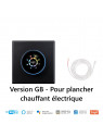 Moes "WHT-7000-GB-BK-MS" - Thermostat WiFi pour plancher chauffant électrique - Compatible Tuya, Lidl Home, Google et Alexa Moes "WHT-7000-GB-BK-MS" - Thermostat WiFi pour plancher chauffant électrique - Compatible Tuya, Lidl Home, Google et Alexa