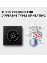 Moes "WHT-7000-GC-BK-MS" - Thermostat contact sec WiFi pour chaudière - Compatible Tuya, Lidl Home, Google et Alexa Moes "WHT-7000-GC-BK-MS" - Thermostat contact sec WiFi pour chaudière - Compatible Tuya, Lidl Home, Google et Alexa