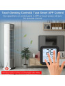Moes "WR-FL-S16-BK-MS" - Thermostat WiFi pour climatiseur IR - Capteur de température et d'humidité avec écran - Compatible Tuya Moes "WR-FL-S16-BK-MS" - Thermostat WiFi pour climatiseur IR - Capteur de température et d'humidité avec écran - Compatible Tuya