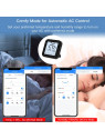 Moes "WR-FL-S16-BK-MS" - Thermostat WiFi pour climatiseur IR - Capteur de température et d'humidité avec écran - Compatible Tuya Moes "WR-FL-S16-BK-MS" - Thermostat WiFi pour climatiseur IR - Capteur de température et d'humidité avec écran - Compatible Tuya
