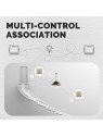 Moes "WM-104-M-MS" - Micromodule WiFi relai ON/OFF 10A - Compatible Tuya Smart Life, Google Home et Amazon Alexa