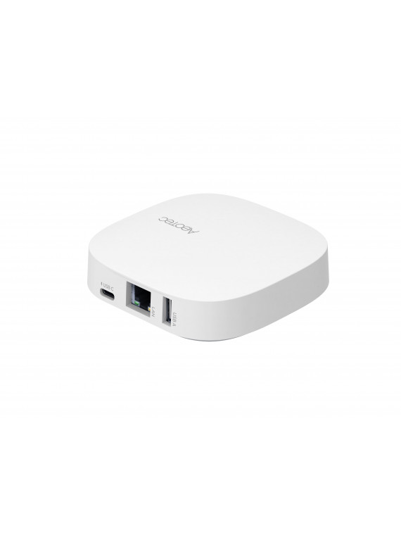 Aeotec SmartThings AEOHUBV4EU "Smart Home Hub 2" - Box/contrôleur domotique Zigbee et Matter - Compatible Google Home et Alexa