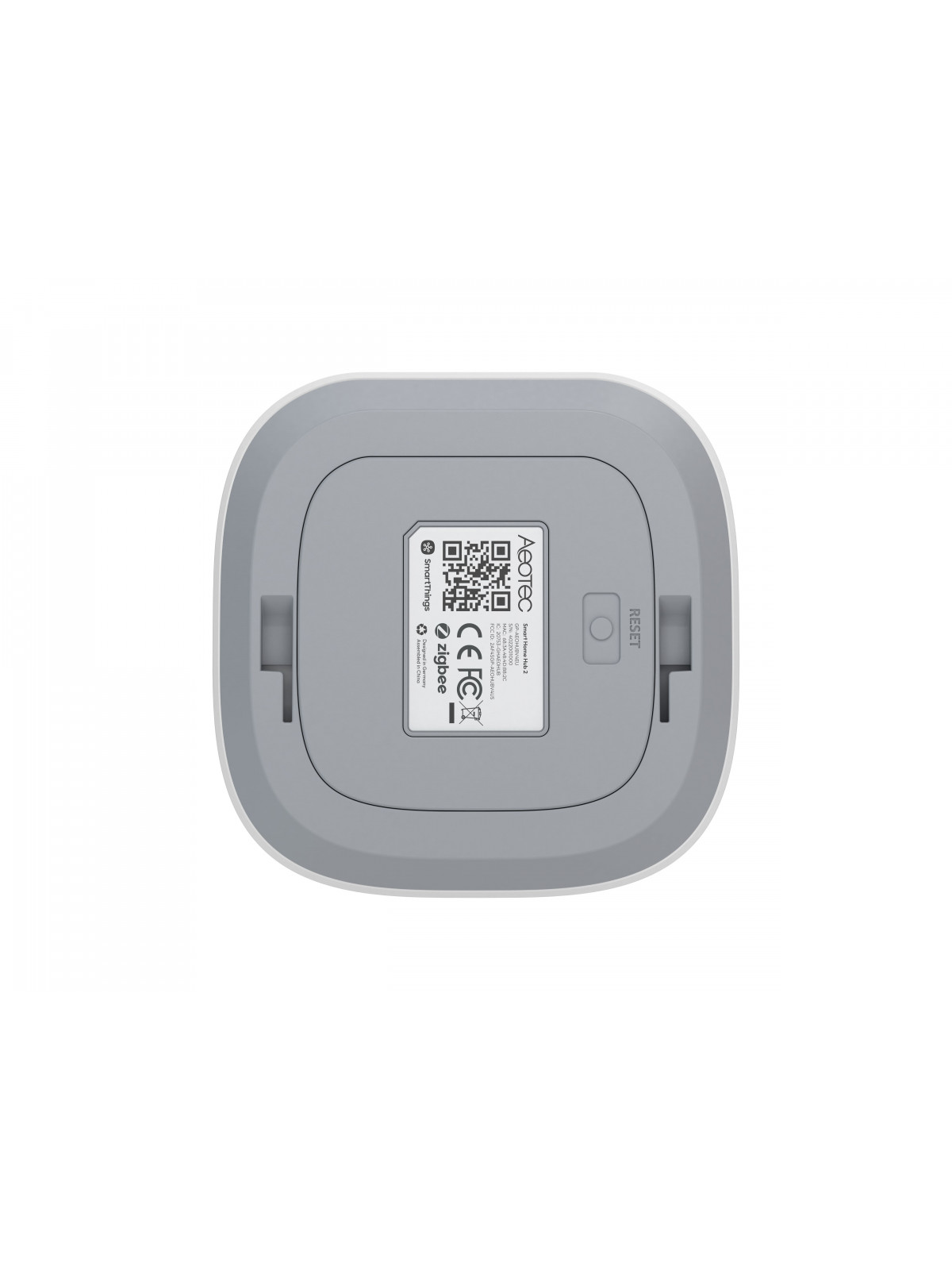 Aeotec SmartThings AEOHUBV4EU "Smart Home Hub 2" - Box/contrôleur domotique Zigbee et Matter - Compatible Google Home et Alexa