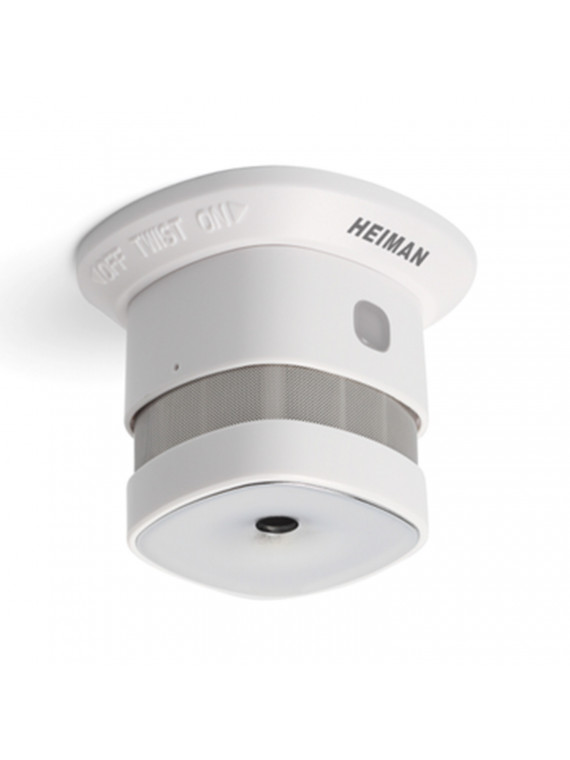 Heiman HS1SA-E "Smoke Sensor" ZigBee - Détecteur de fumée DAAF (norme EN14604)