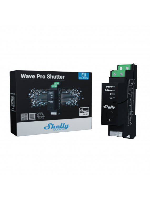 Qubino Shelly "Wave Pro Shutter" - Module pour volet roulant Z-Wave+ série 800