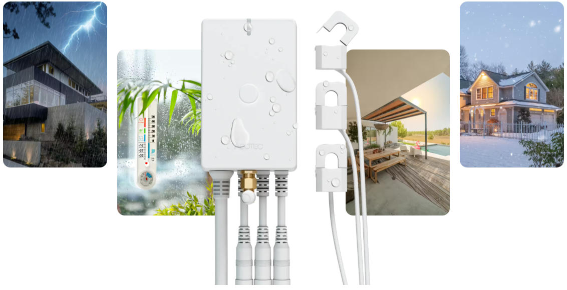 Adaptabilité exceptionnelle avec le compteur Z-Wave série 800 Aeotec ZW1046-3C60