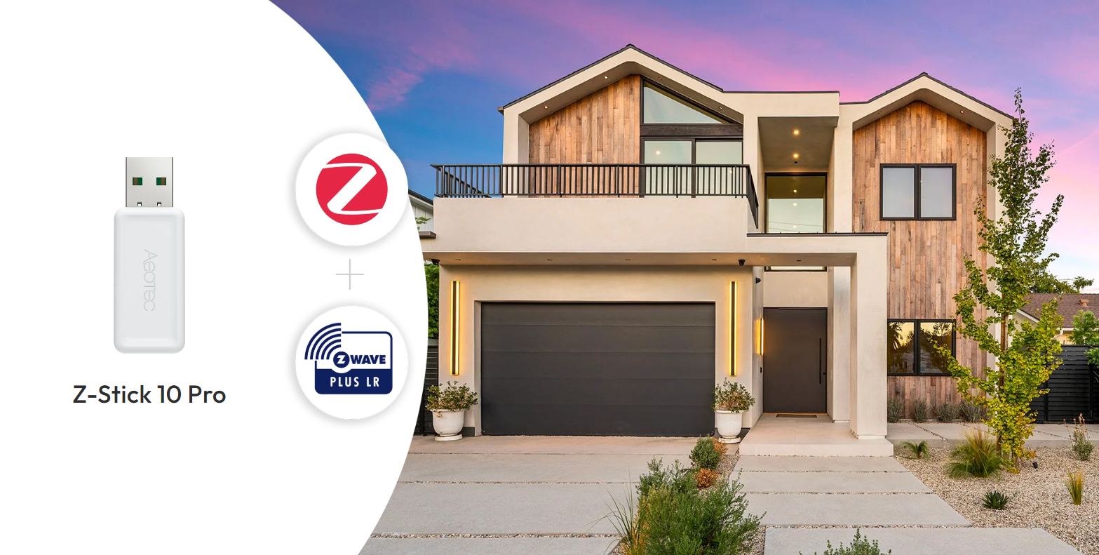 Le hub domotique bi-protocole ultime avec le dongle Z-Wave série 800 et ZigBee Aeotec ZWA060