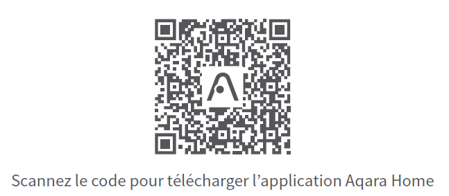 QRcode application Aqara Home