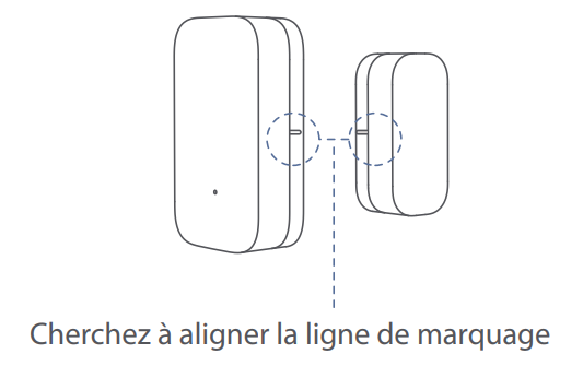 Installation du Xiaomi Aqara DW-S03D
