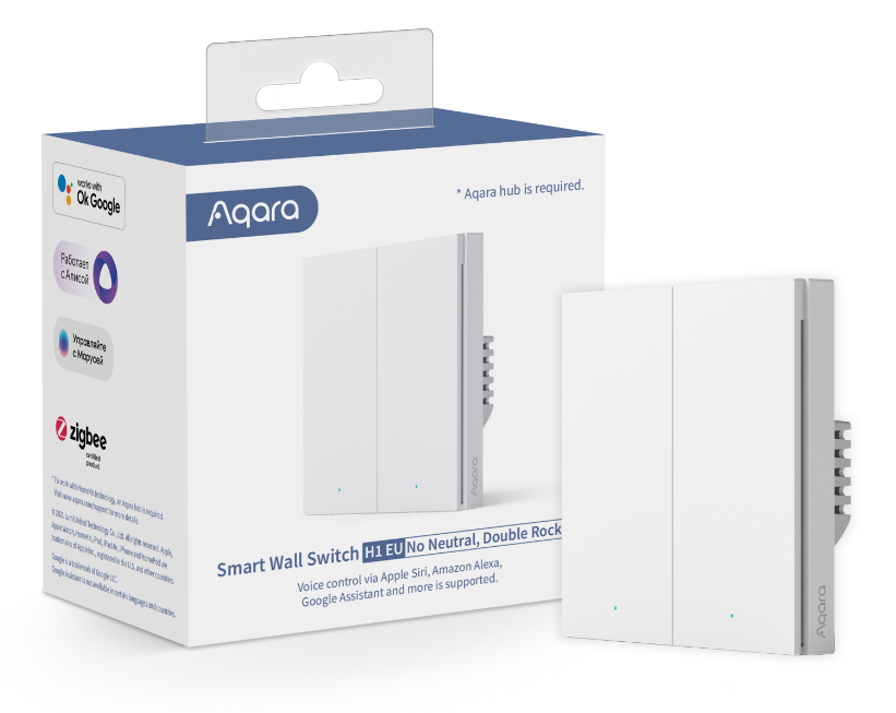 Xiaomi Aqara Smart Wall Switch H1 - WS-EUK02