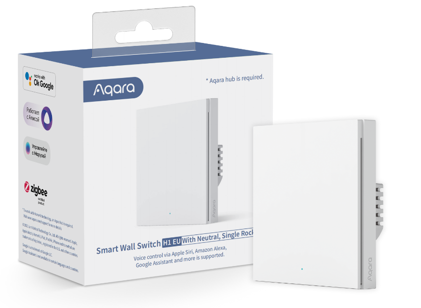 Xiaomi Aqara Smart Wall Switch H1 - WS-EUK03
