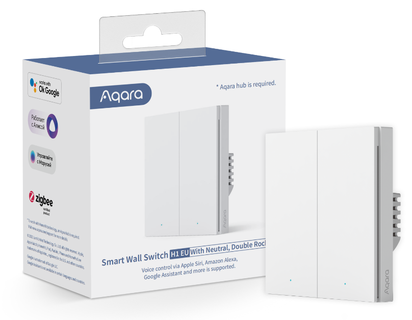 Xiaomi Aqara Smart Wall Switch H1 - WS-EUK04