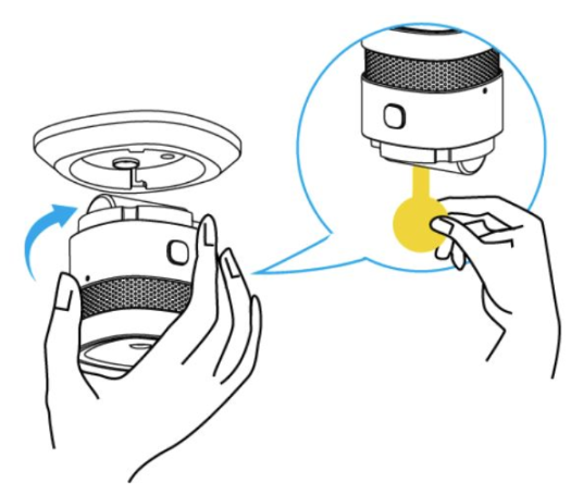 Installation du Heiman HS1SA-E