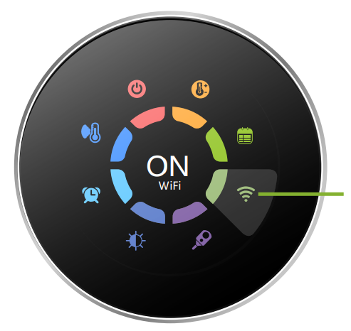 Ajout du thermostat pour plancher chauffant hydraulique, électrique ou chaudière WiFi Moes WHT-7000-GA-BK-MS