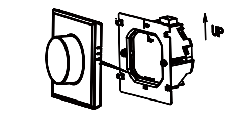 Installation du thermostat pour plancher chauffant hydraulique, électrique ou chaudière WiFi Moes WHT-7000-GA-BK-MS_1