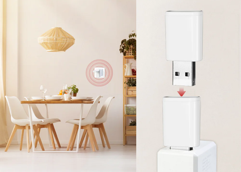 Extension de signal ZigBee avec le répéteur ZigBee Moes ZJJ-JM-MS