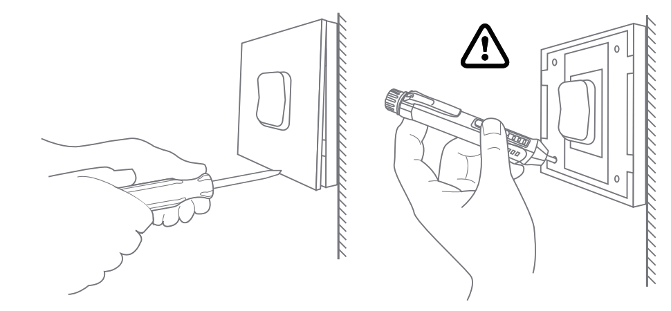 Installation de l'interrupteur pour volets roulants ZigBee Moes ZRS-EUC-3D-XX-MS