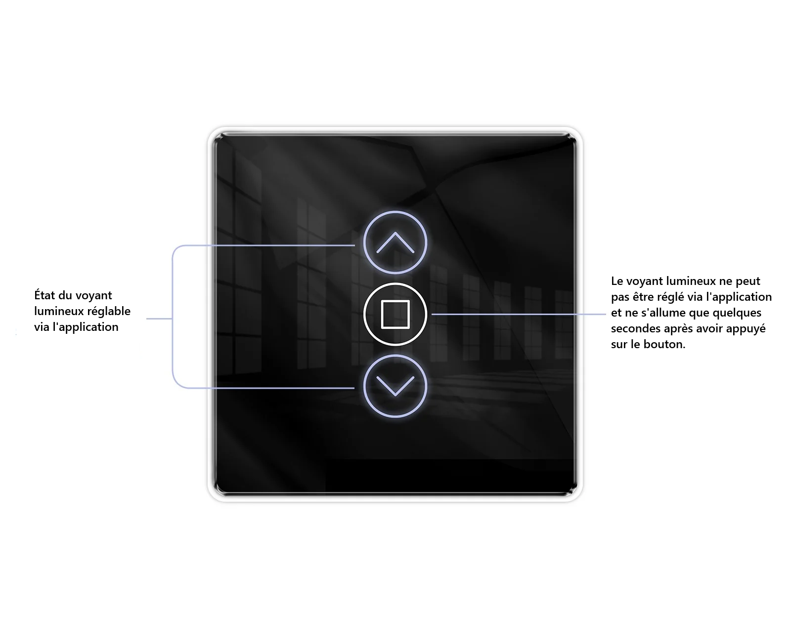 Présentation de l'interrupteur pour volets roulants ZigBee Moes ZRS-EUC-3D-XX-MS