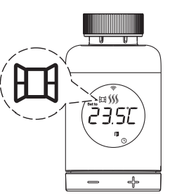 Utilisation de la tête thermostatique ZigBee Moes ZTRV-801-MS