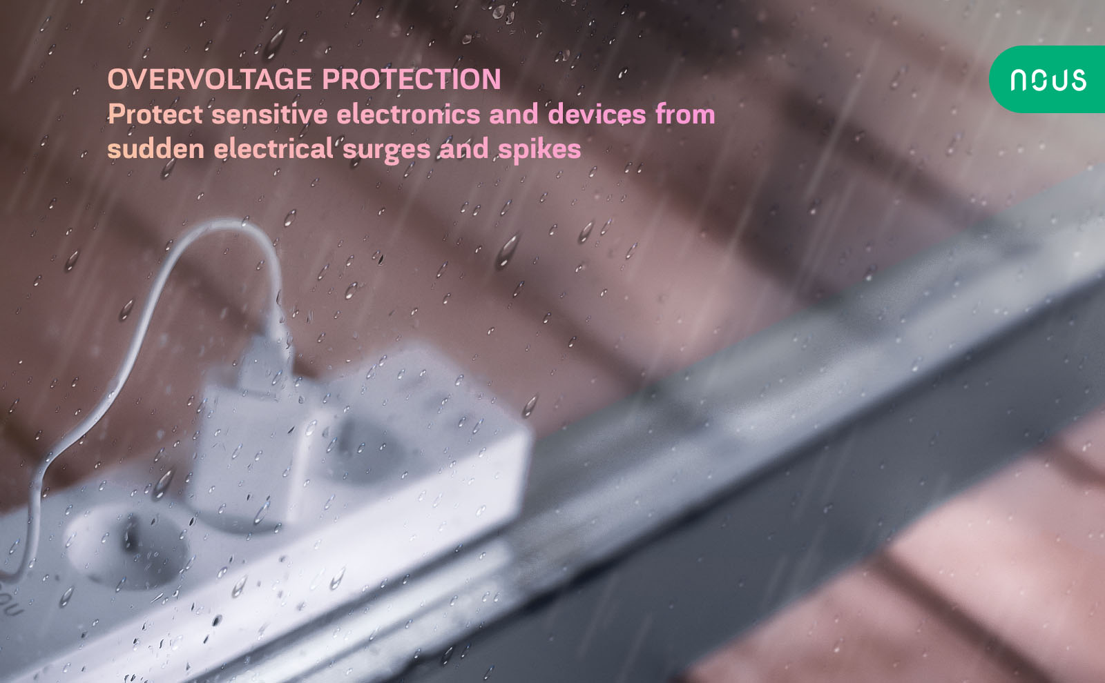 Protection contre les surtensions de la multiprise WiFi NOUS A5