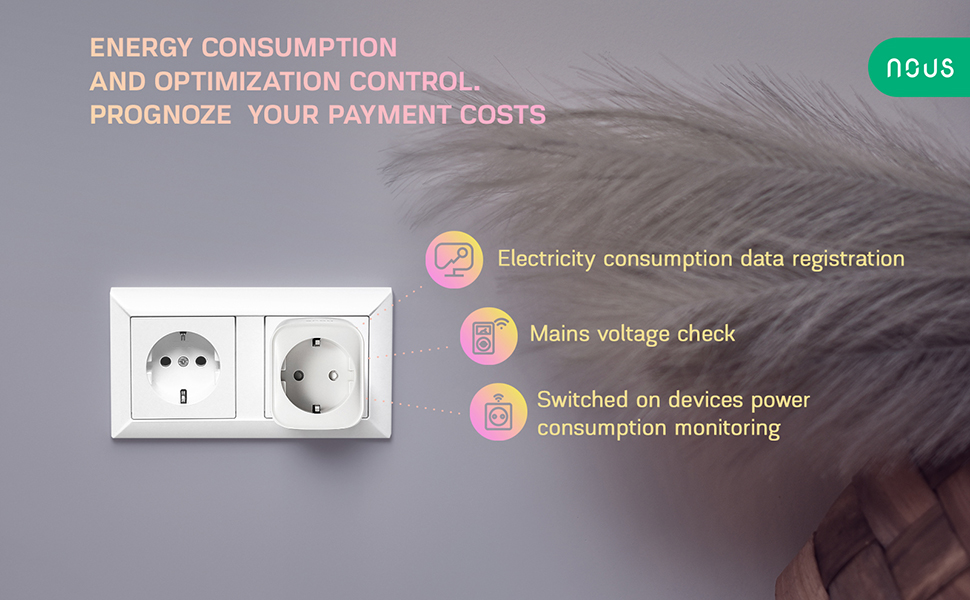 Maîtrisez et optimisez votre consommation énergétique avec la prise WiFi NOUS A7