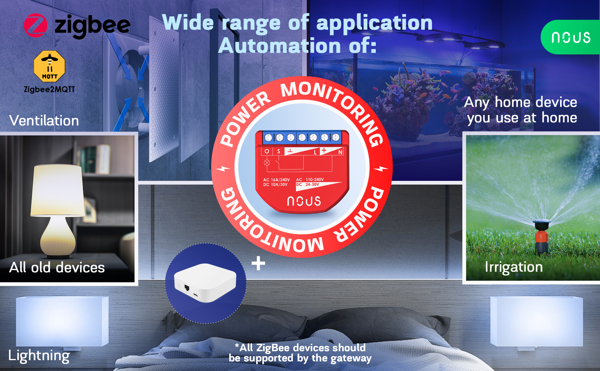 Programmation horaire du micromodule ON/OFF ZigBee NOUS B2Z