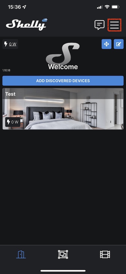 App-Smartphone-Shelly-accueil