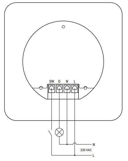 Câblage du Shelly Wall Display