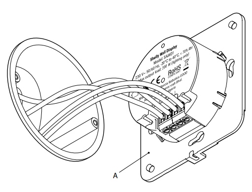 Installation du Shelly Wall Display