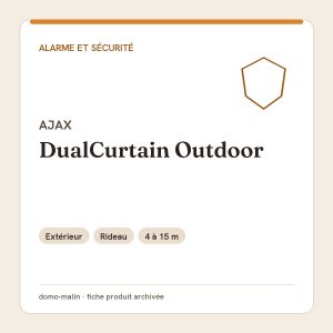 AJAX DualCurtain Outdoor
