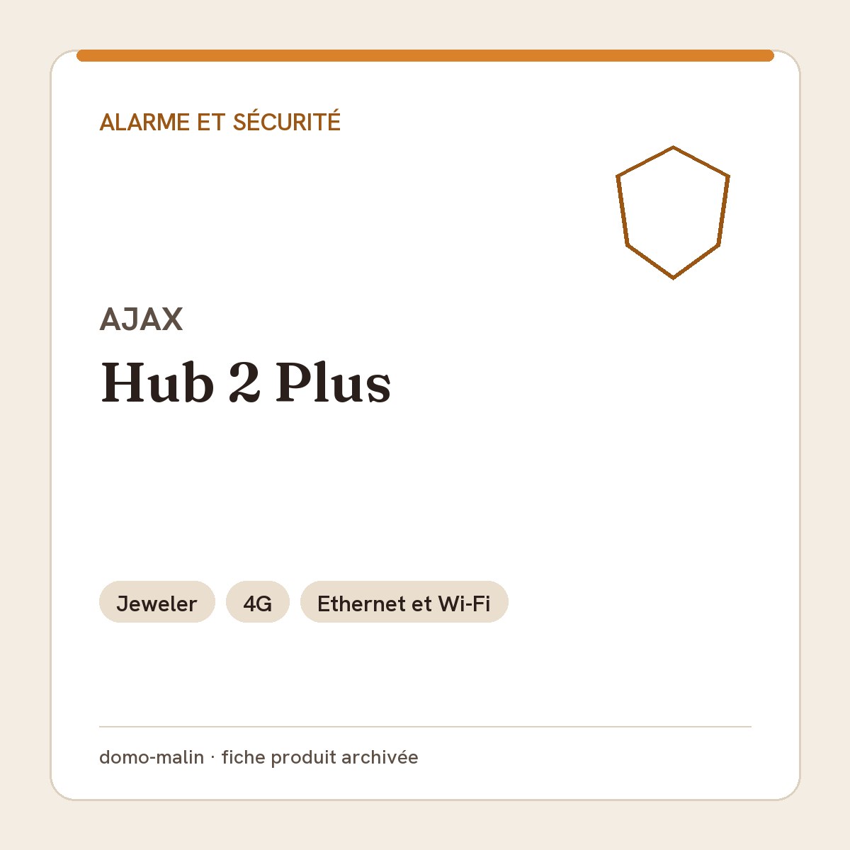 AJAX Hub 2 Plus