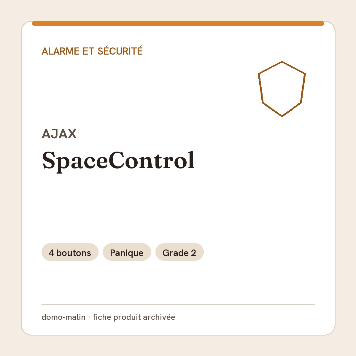 AJAX SpaceControl