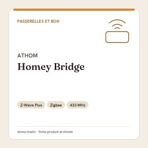 Athom Homey Bridge