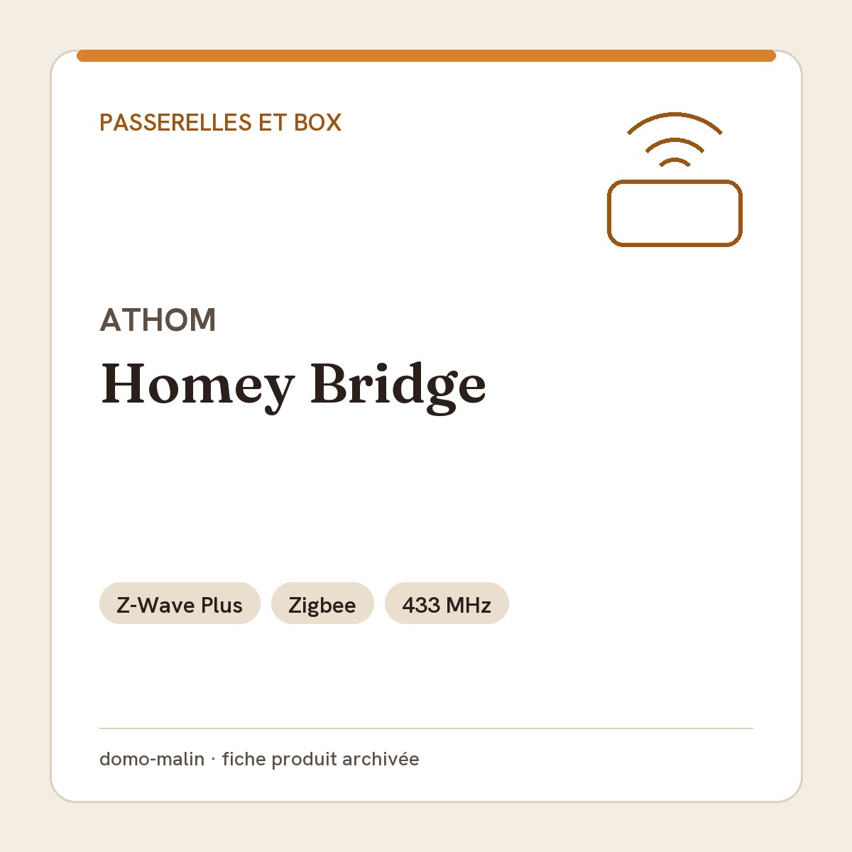 Athom Homey Bridge