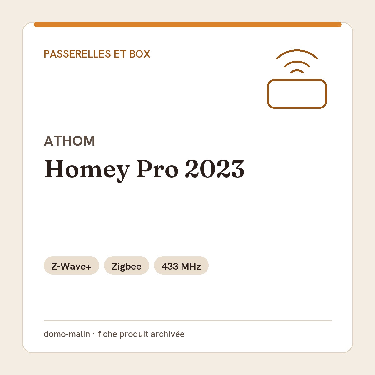 Athom Homey Pro 2023