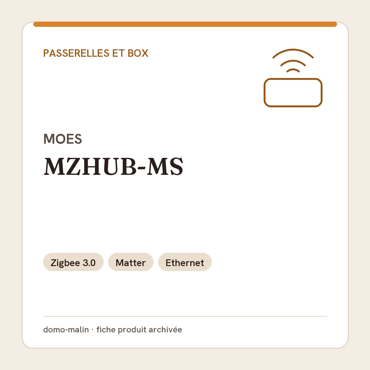 Moes MZHUB-MS