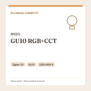 MOES ZB-TD5-RCW-GU10-MS