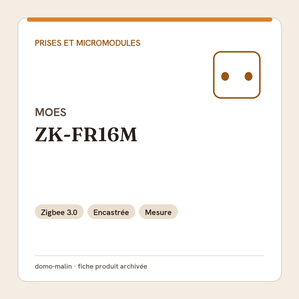 MOES ZK-FR16M