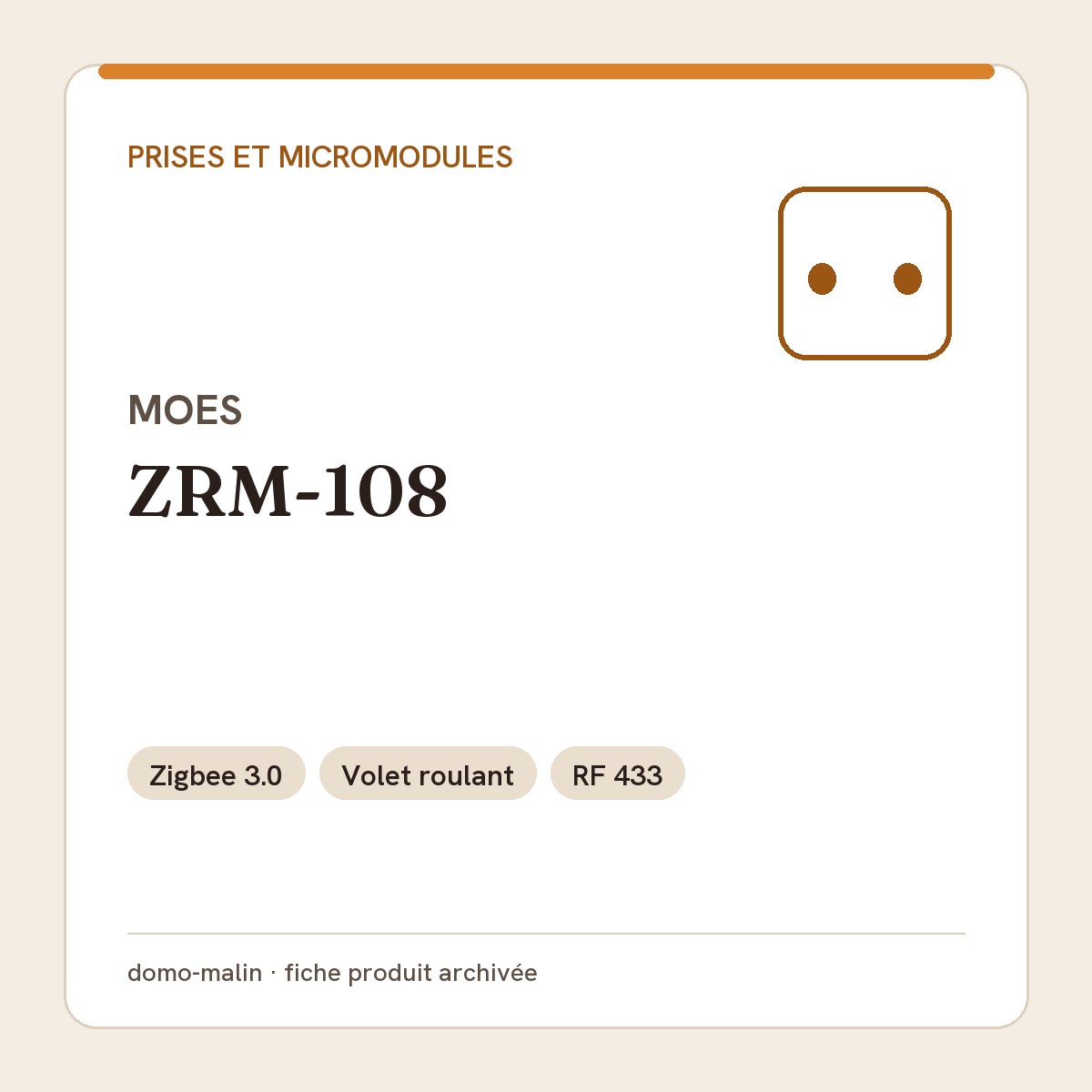MOES ZRM-108-MS