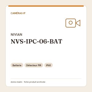 Nivian NVS-IPC-06-BAT