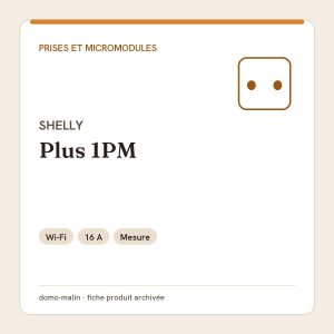 Shelly Plus 1PM
