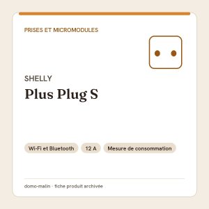 Shelly Plus Plug S